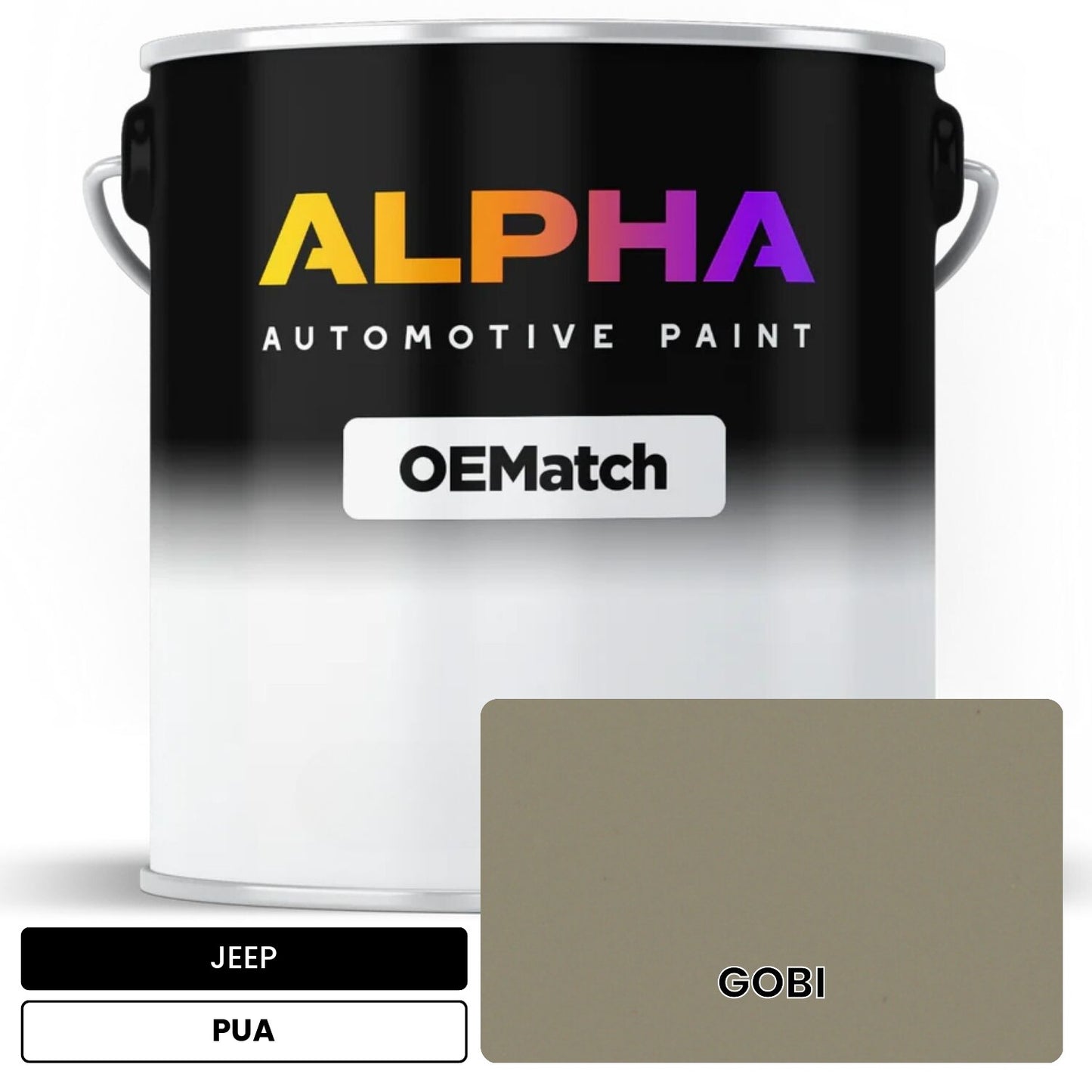 JEEP GOBI PUA OEMatch Basecoat