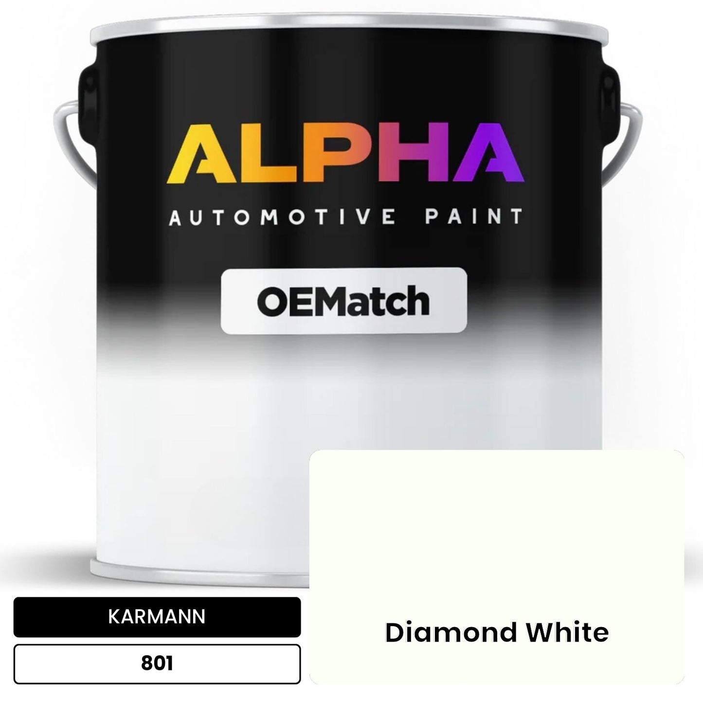 KARMANN Diamond White 801 OEMatch Basecoat