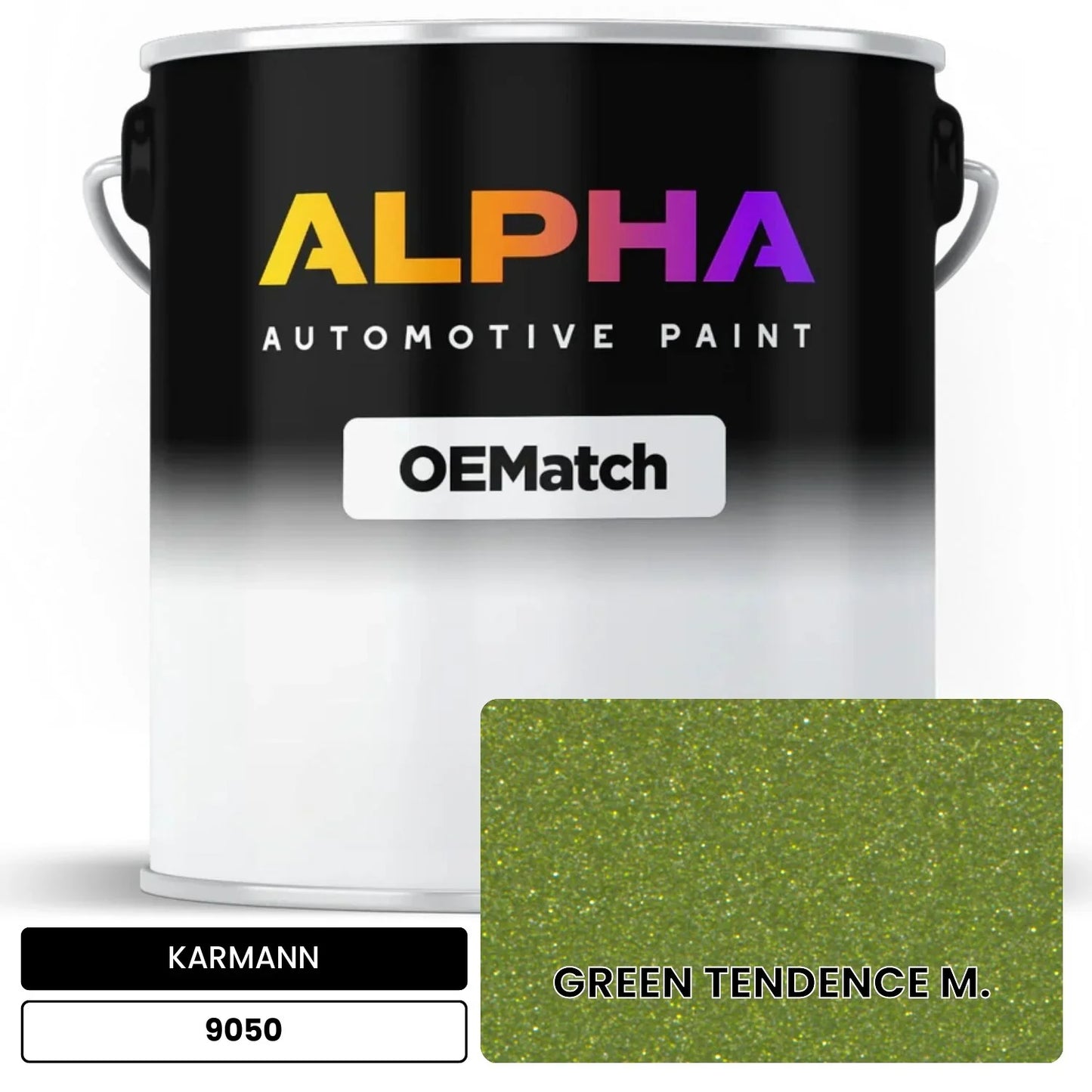 KARMANN Green Tendency Metallic 9050 OEMatch Basecoat