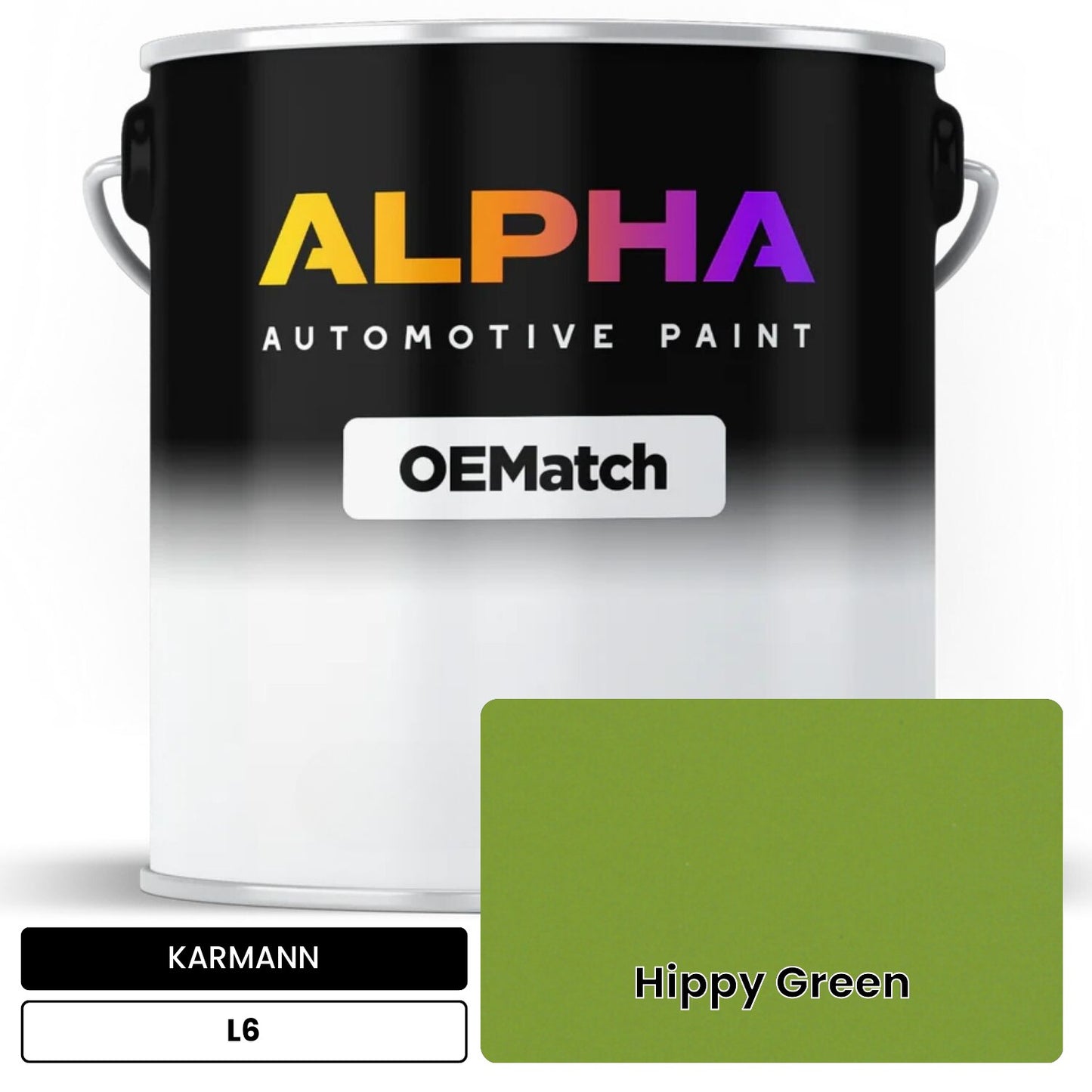 KARMANN Hippy Green L6 OEMatch Basecoat