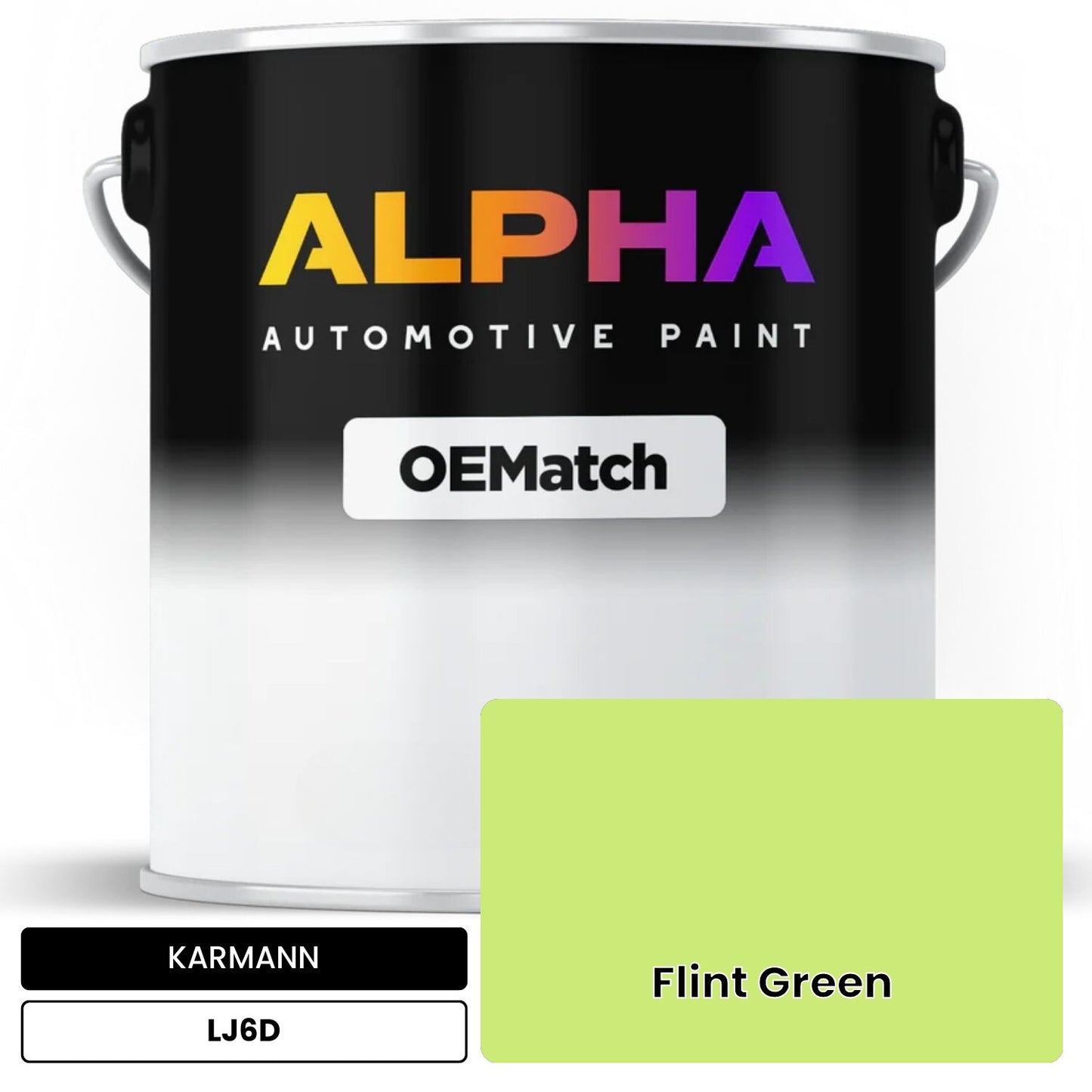 KARMANN Flint Green LJ6D OEMatch Basecoat