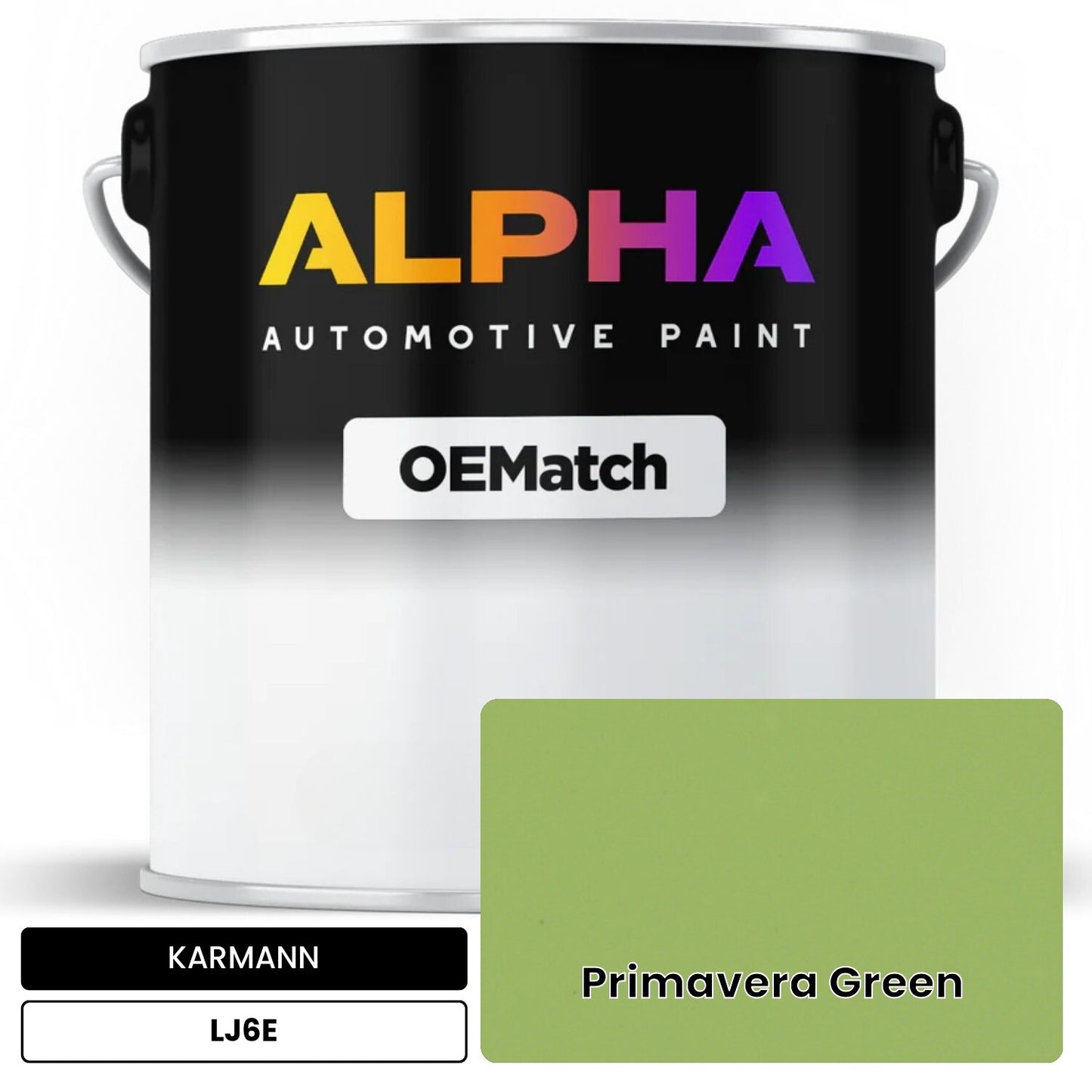 KARMANN Primavera Green LJ6E OEMatch Basecoat