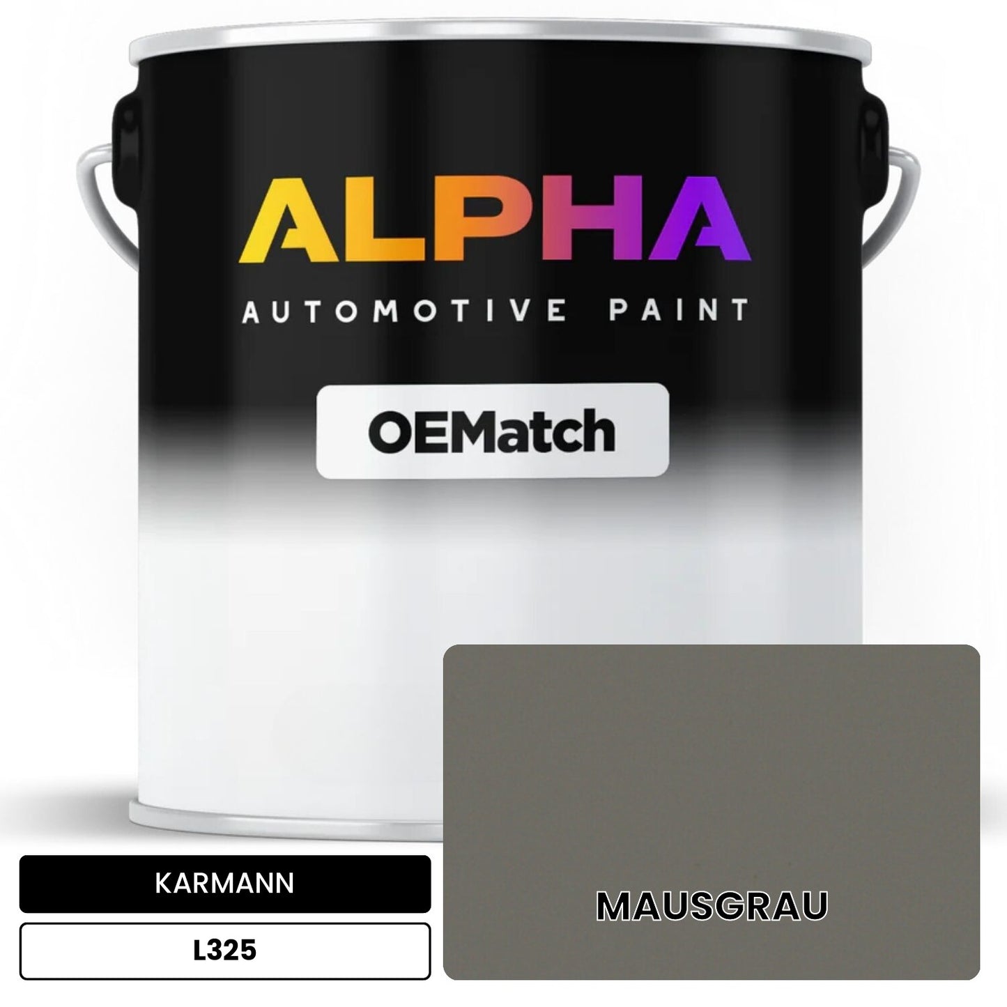 KARMANN Mouse Gray L325 OEMatch Basecoat