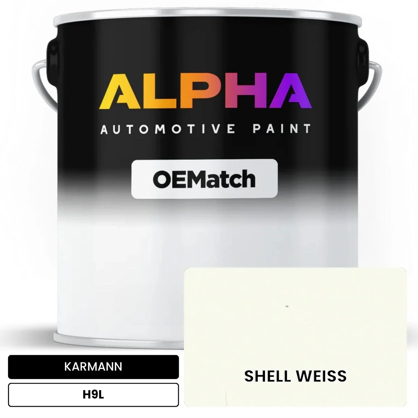KARMANN Shell White H9L OEMatch Basecoat