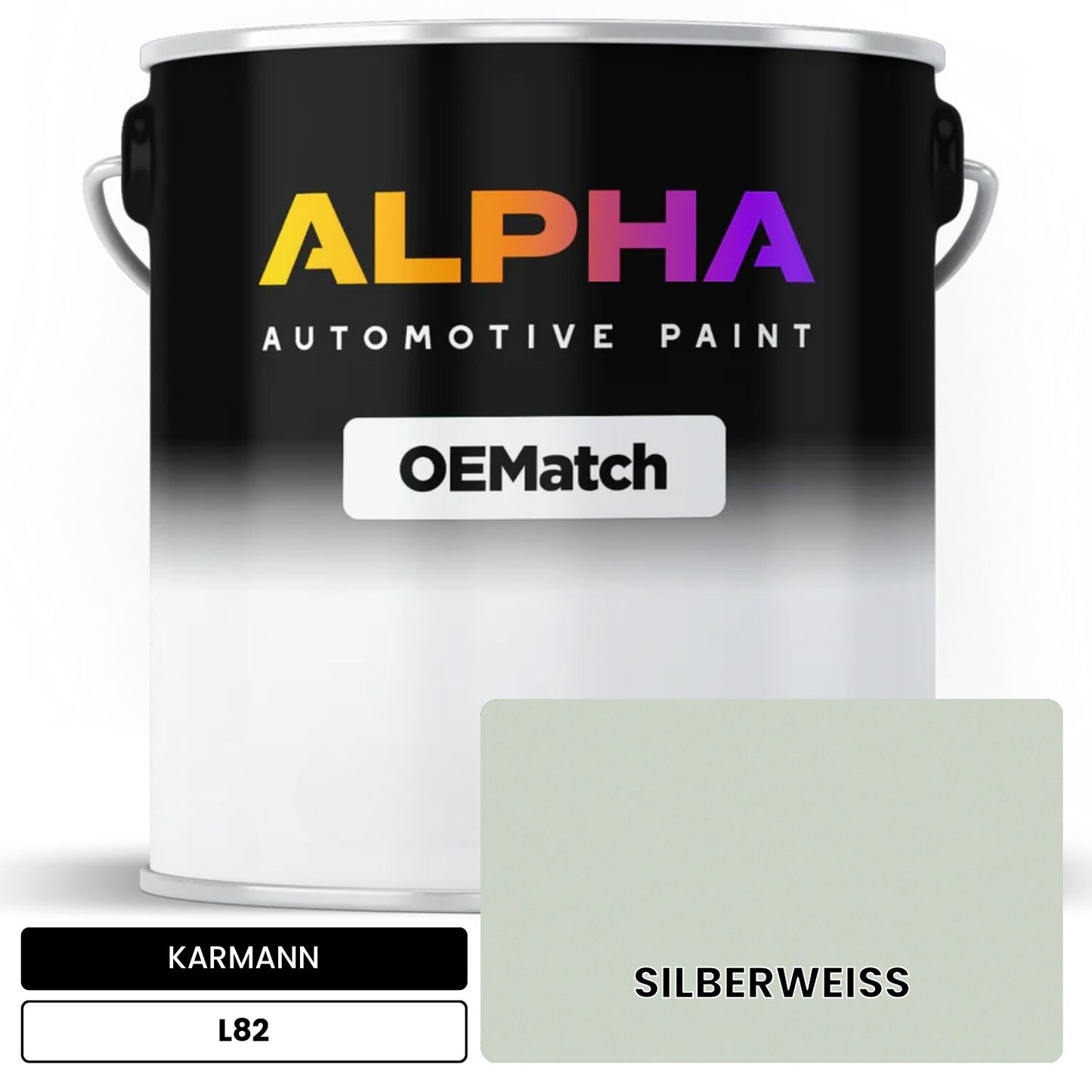 KARMANN Silver White L82 OEMatch Basecoat