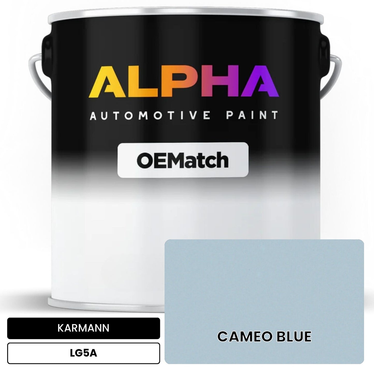 KARMANN Vapor Blue LG5A OEMatch Basecoat