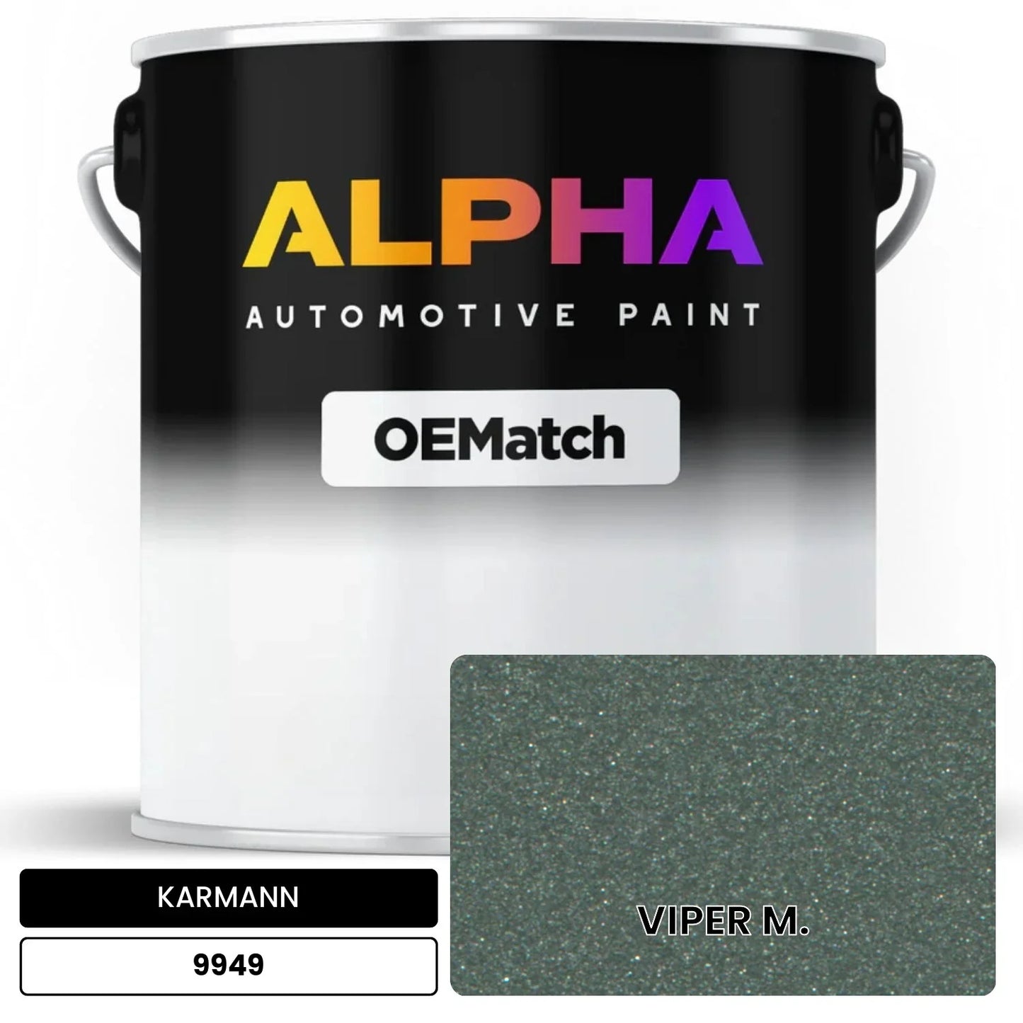 KARMANN Viper Green 9949 OEMatch Basecoat