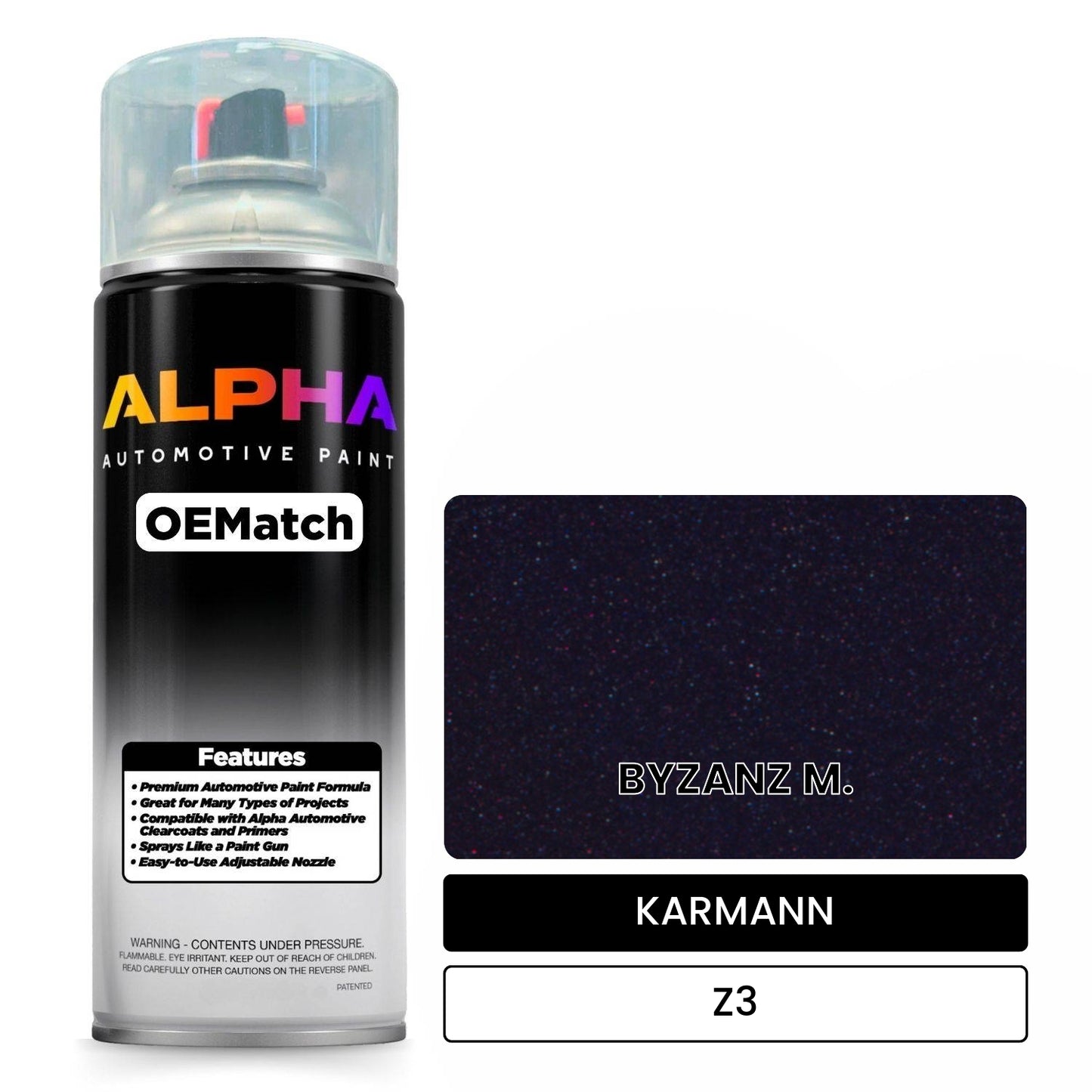 KARMANN Byzantium Metallic Z3 OEMatch Spraycan