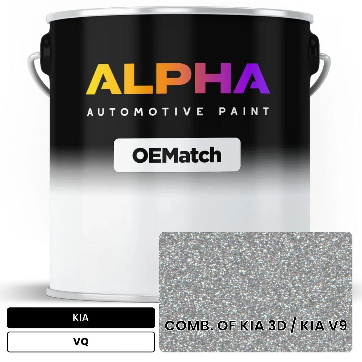 KIA COMB. OF KIA 3D / KIA V9 VQ OEMatch Basecoat