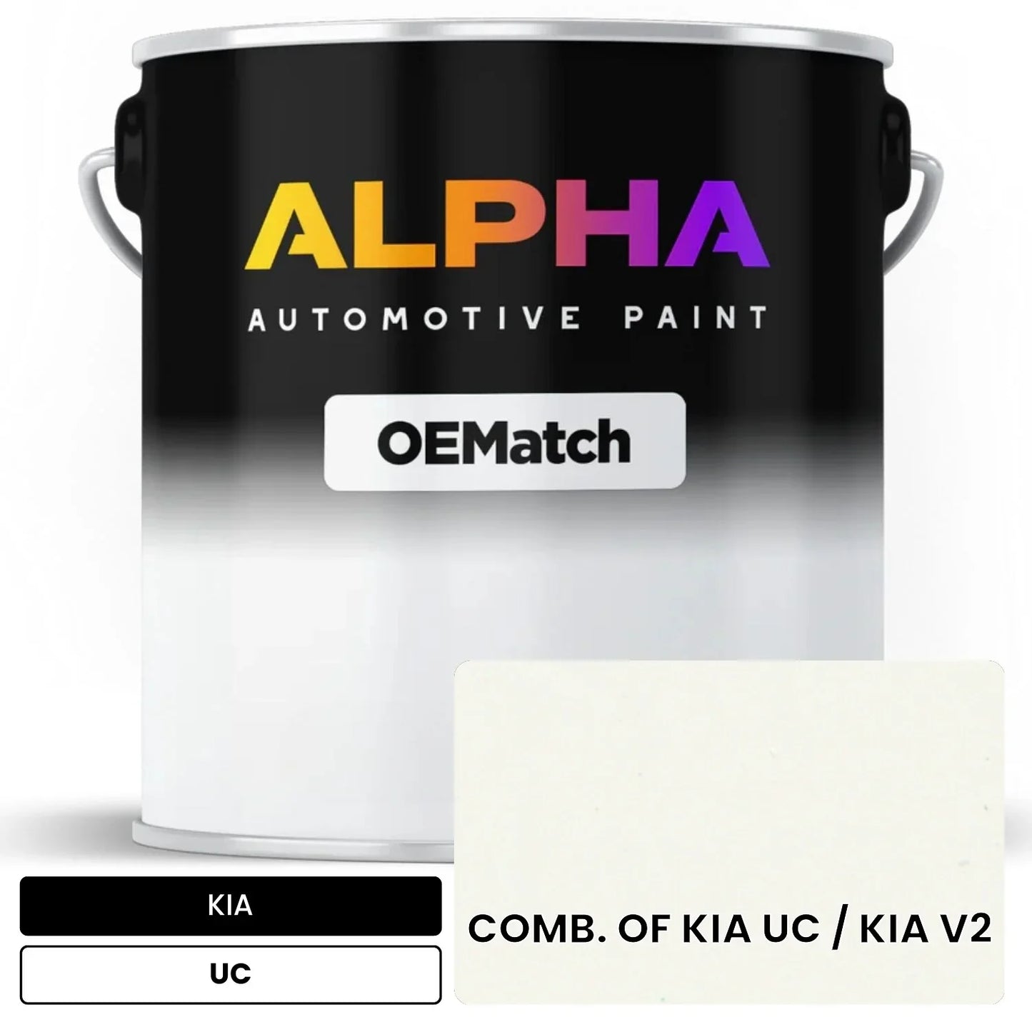 KIA COMB. OF KIA UC / KIA V2 UC OEMatch Basecoat