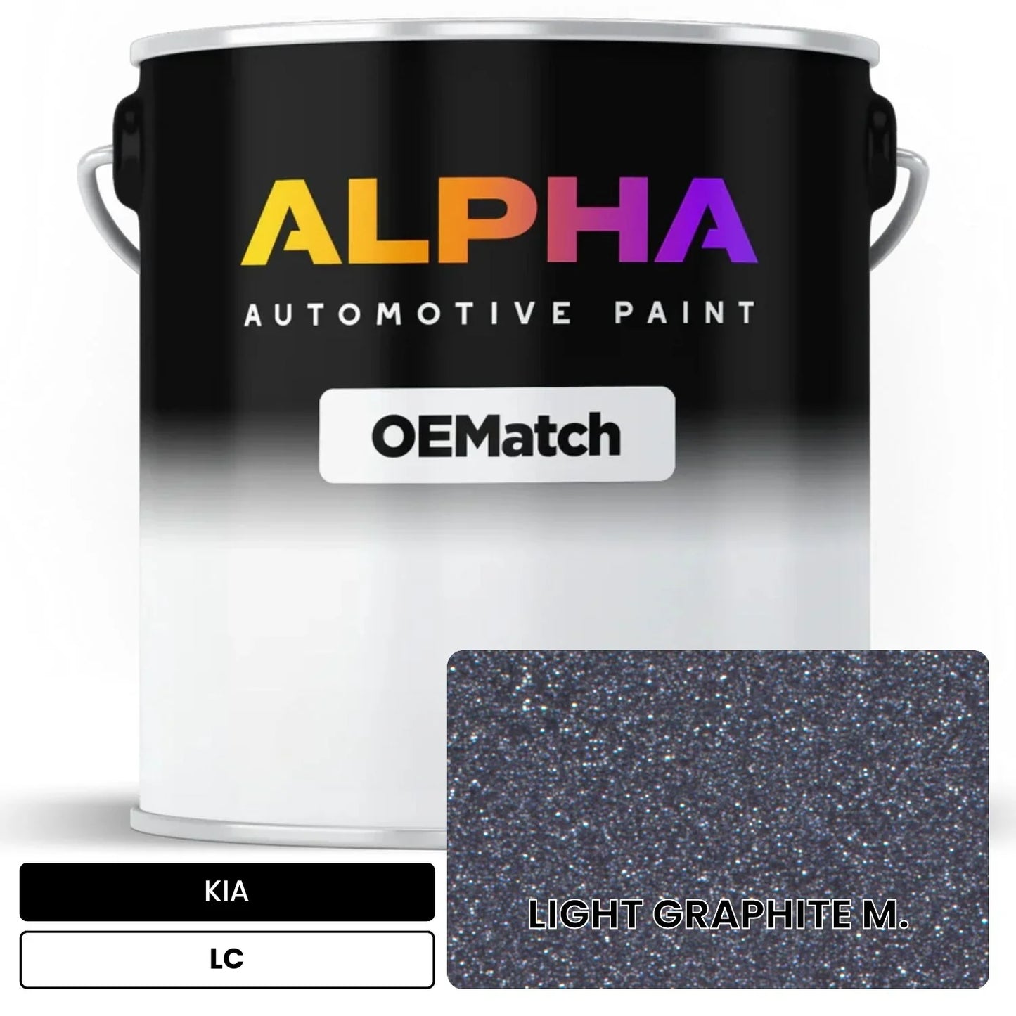 KIA LIGHT GRAPHITE M. LC OEMatch Basecoat