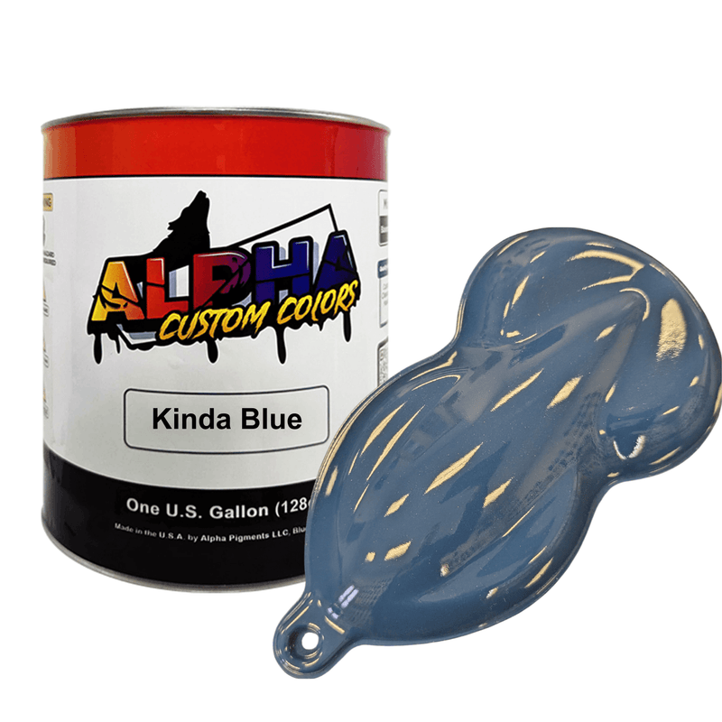 Kinda Blue Paint Basecoat - The Spray Source - Alpha Pigments