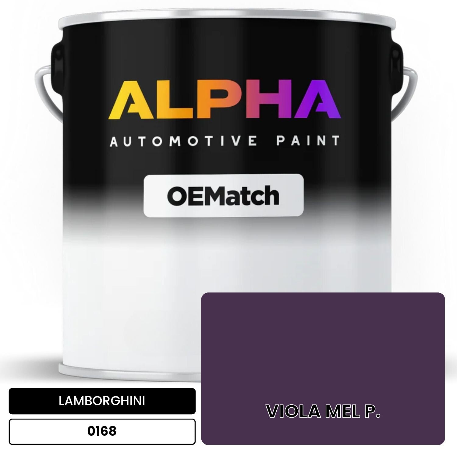 Lamborghini Viola Mel P. 0168 | OEMatch Basecoat – The Spray Source