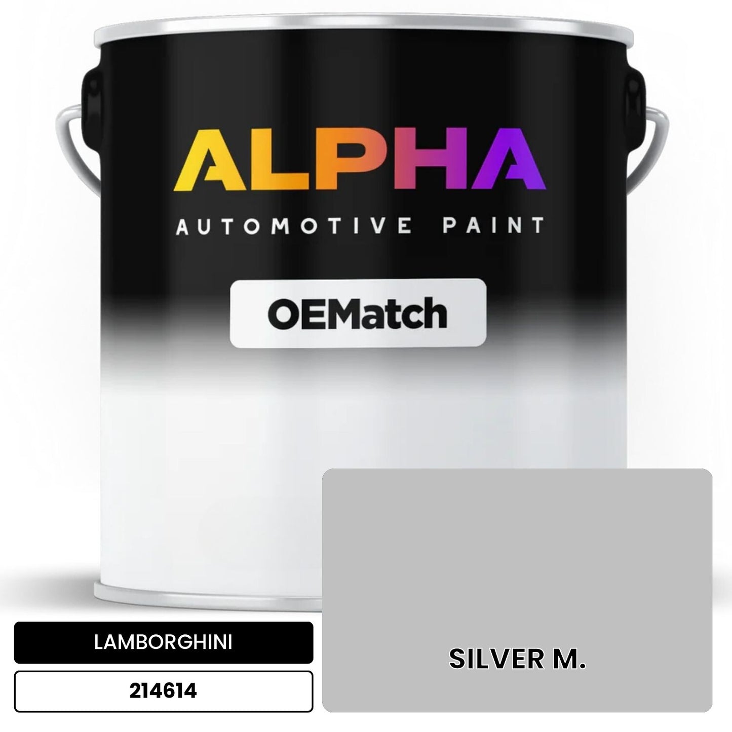 LAMBORGHINI SILVER M. 214614 OEMatch Basecoat