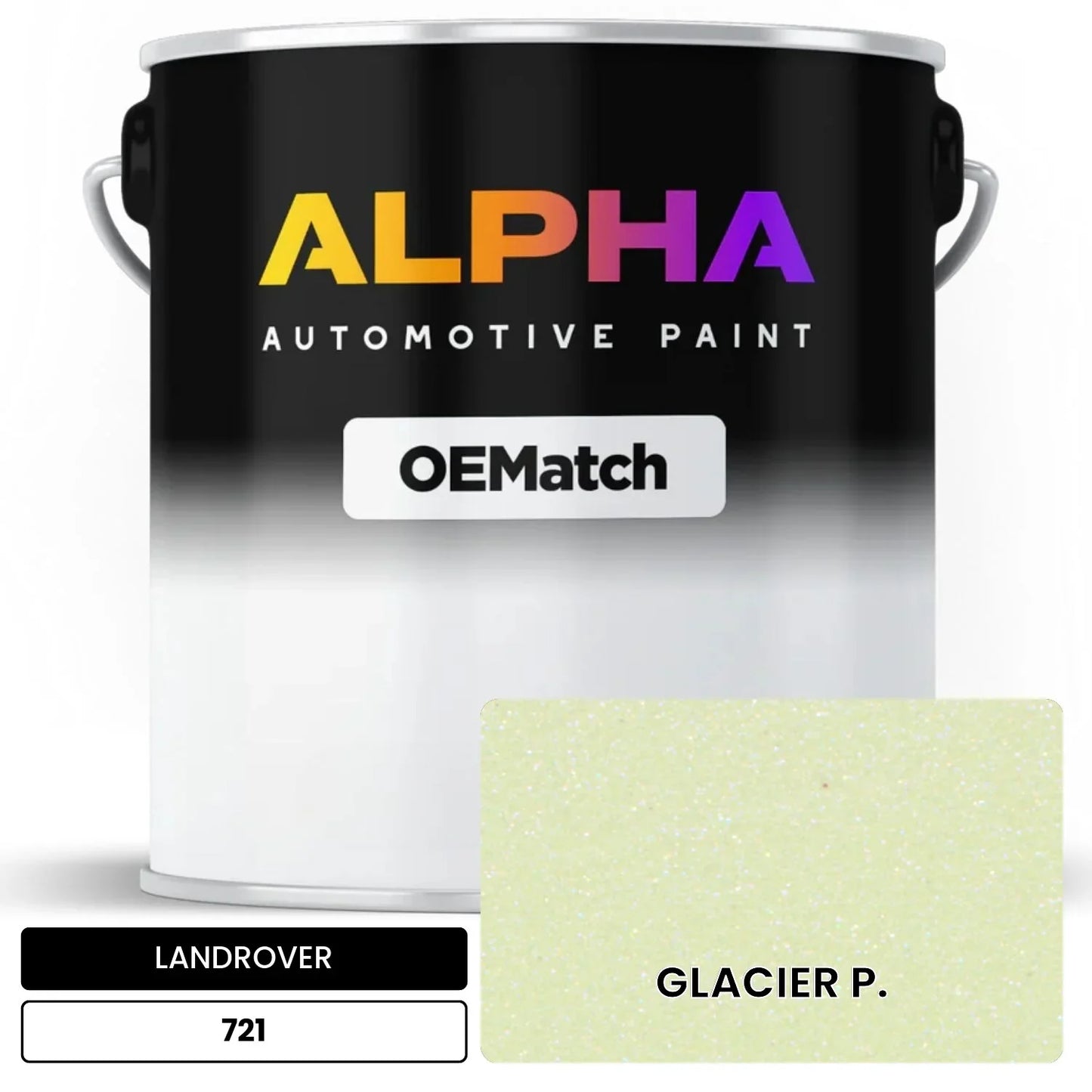 LANDROVER GLACIER P. 721 OEMatch Basecoat