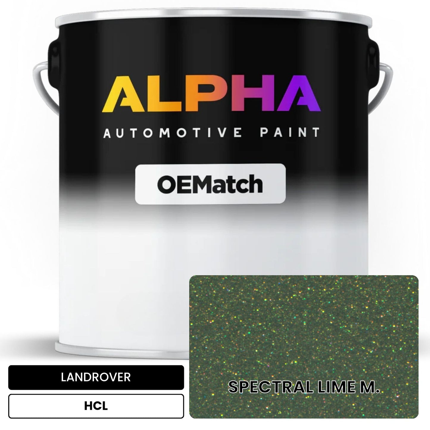 LANDROVER SPECTRAL LIME M. HCL OEMatch Basecoat