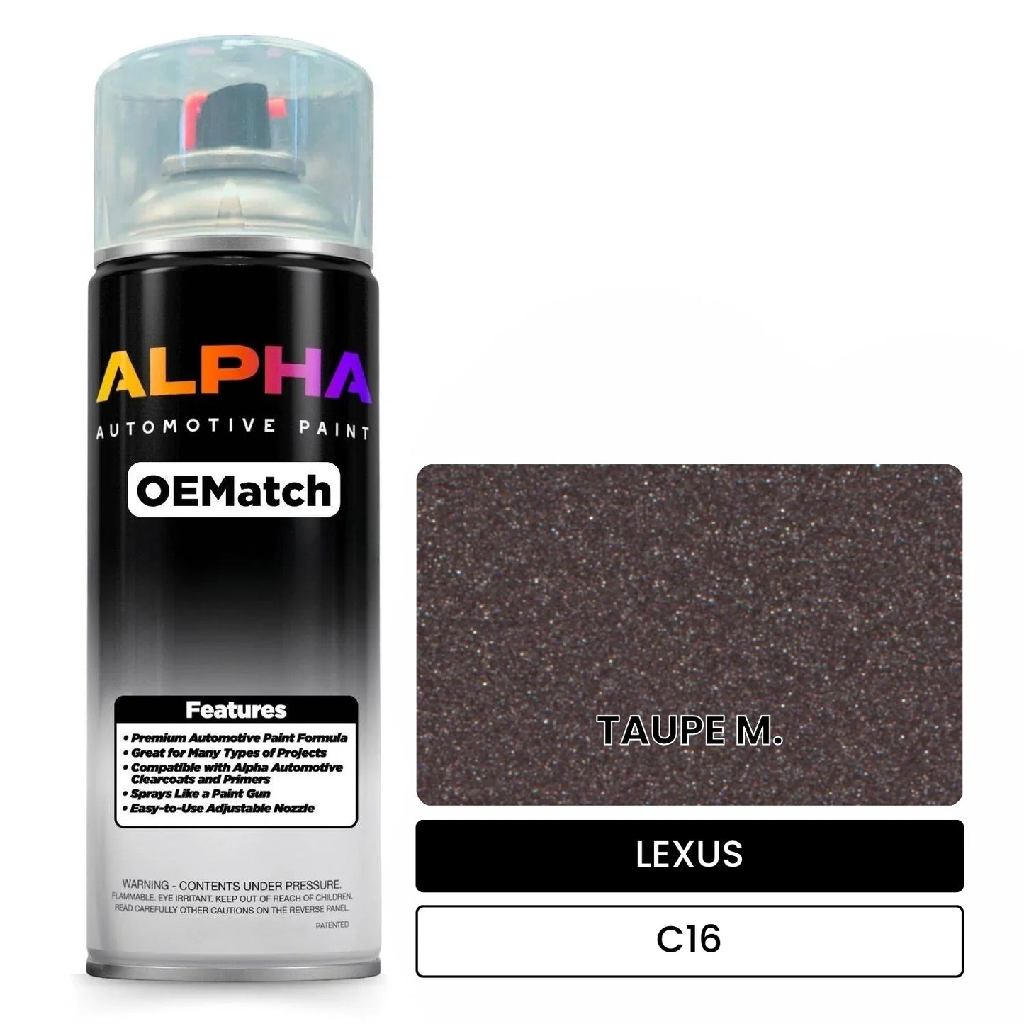 LEXUS TAUPE M. C16 OEMatch Spraycan