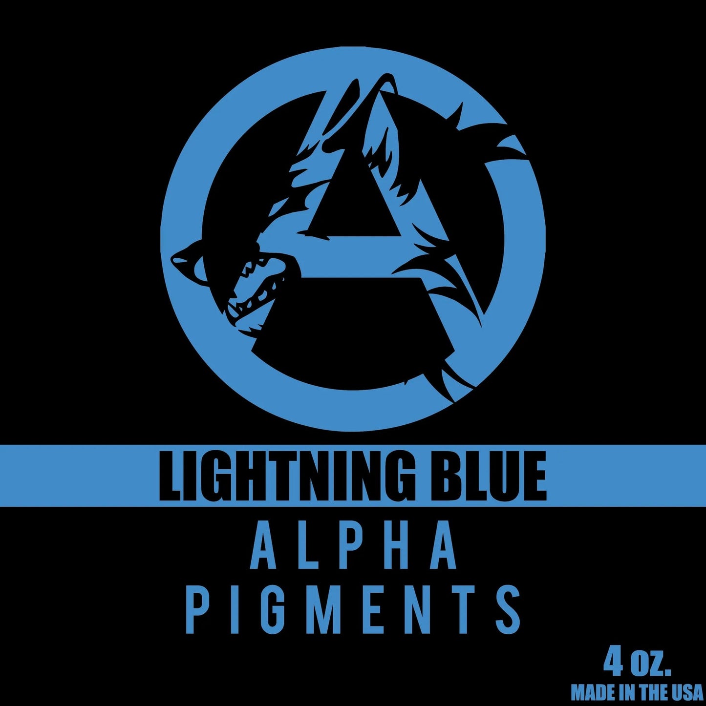 Lightning Blue Drop In Pigment | Liquid Wrap or Bedliner - The Spray Source - Alpha Pigments