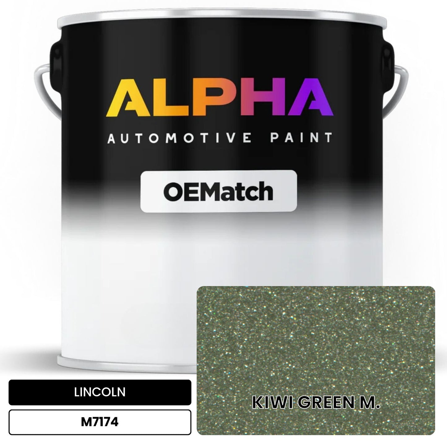 LINCOLN KIWI GREEN M. M7174 OEMatch Basecoat