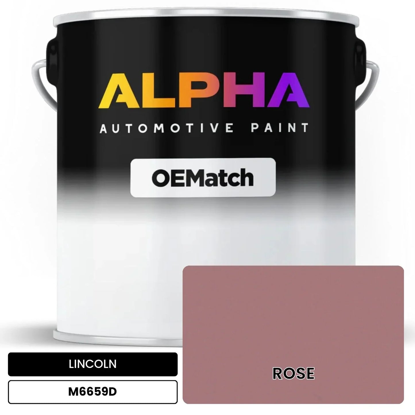 LINCOLN ROSE M6659D OEMatch Basecoat