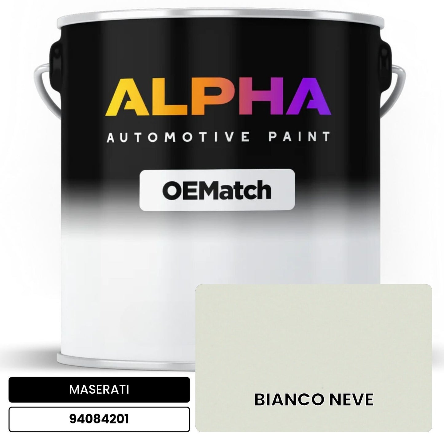MASERATI BIANCO NEVE 94084201 OEMatch Basecoat
