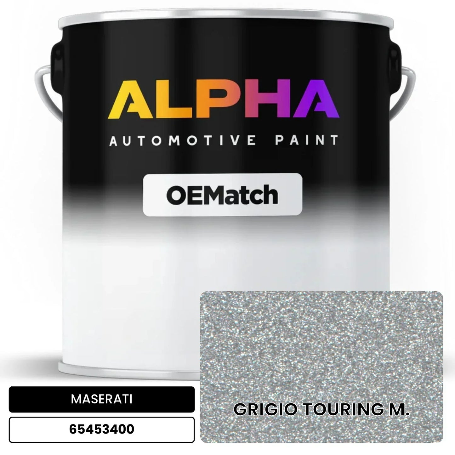 MASERATI GRIGIO TOURING M. 65453400 OEMatch Basecoat