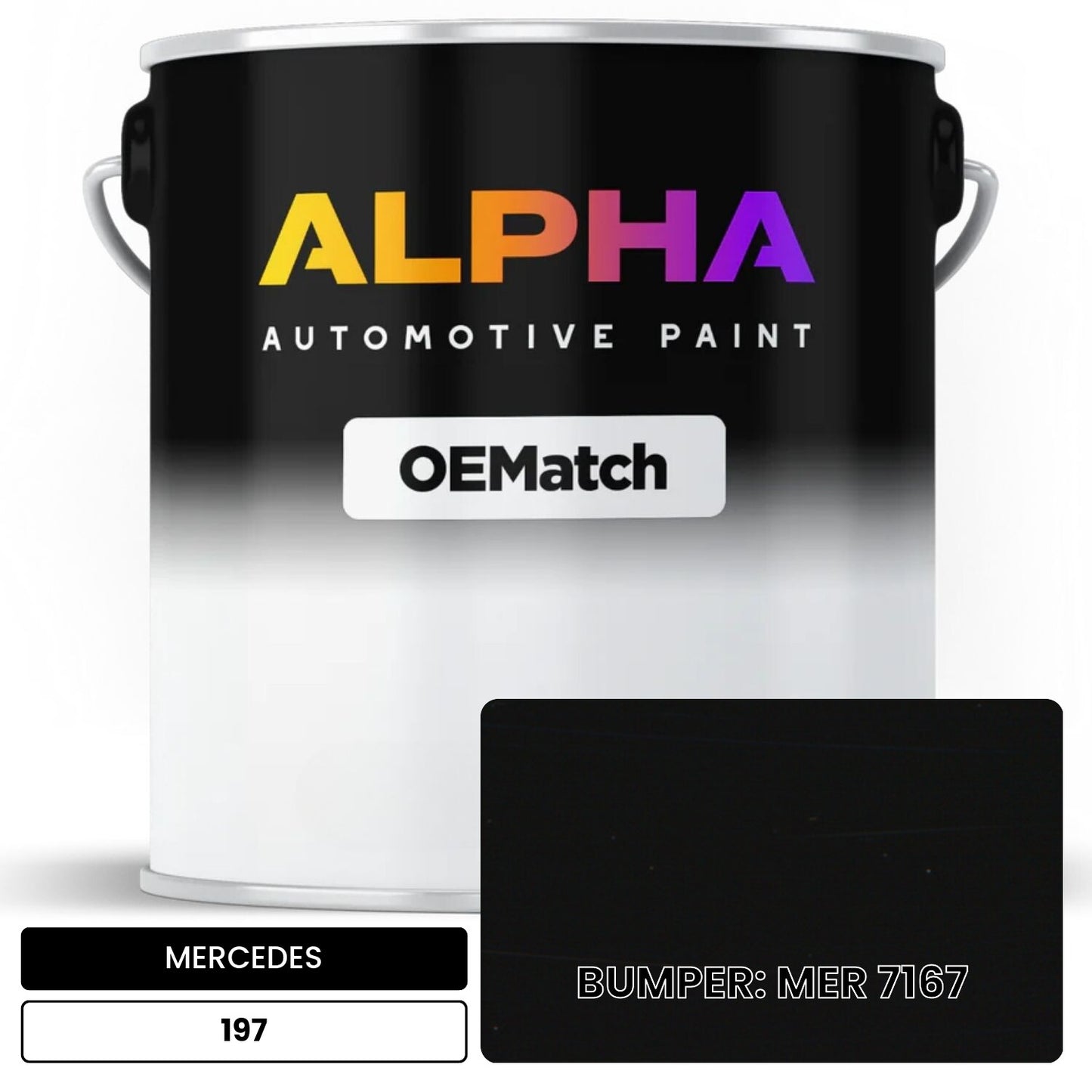 MERCEDES 197 OEMatch Basecoat