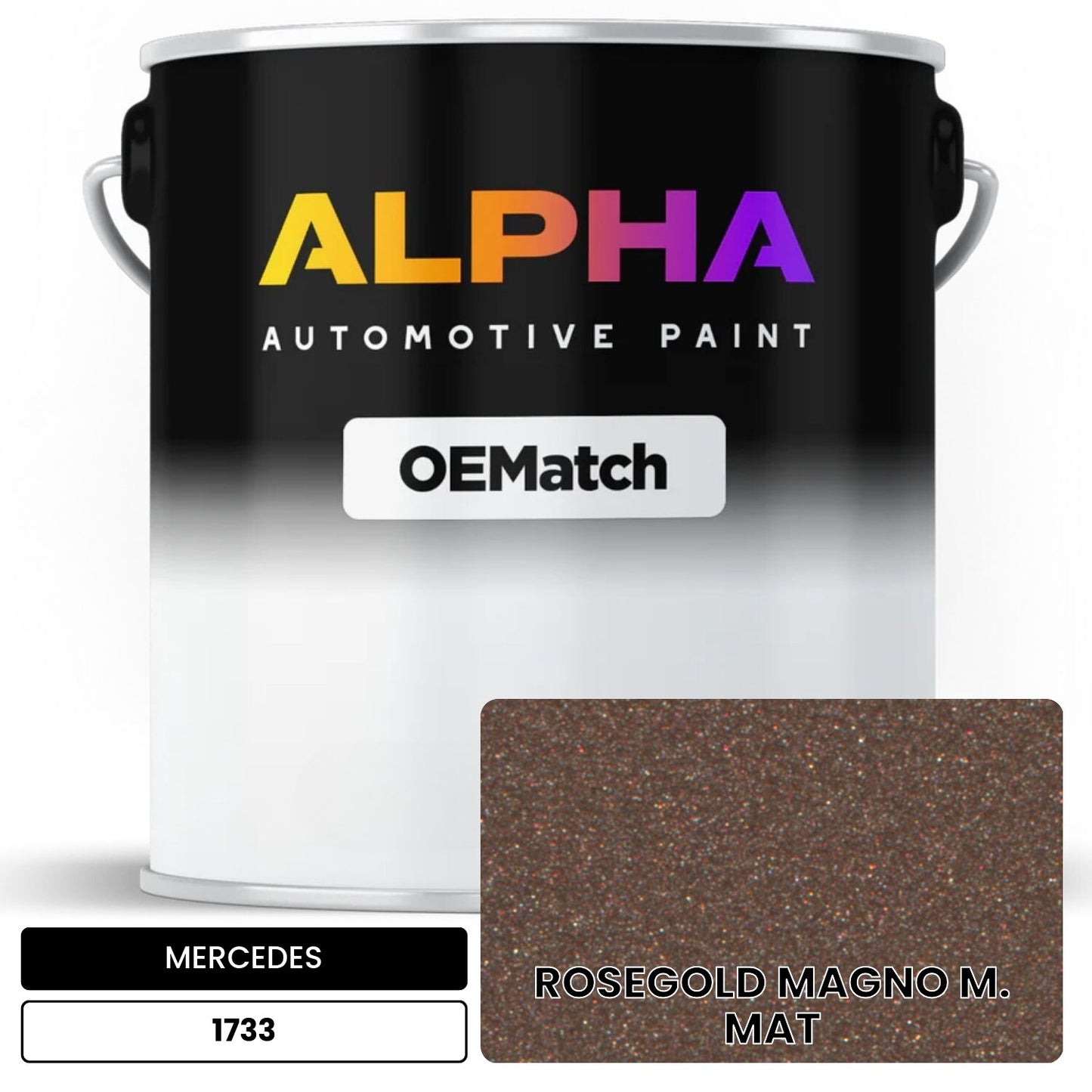 MERCEDES Rose Gold Magno Matte 1733 OEMatch Basecoat