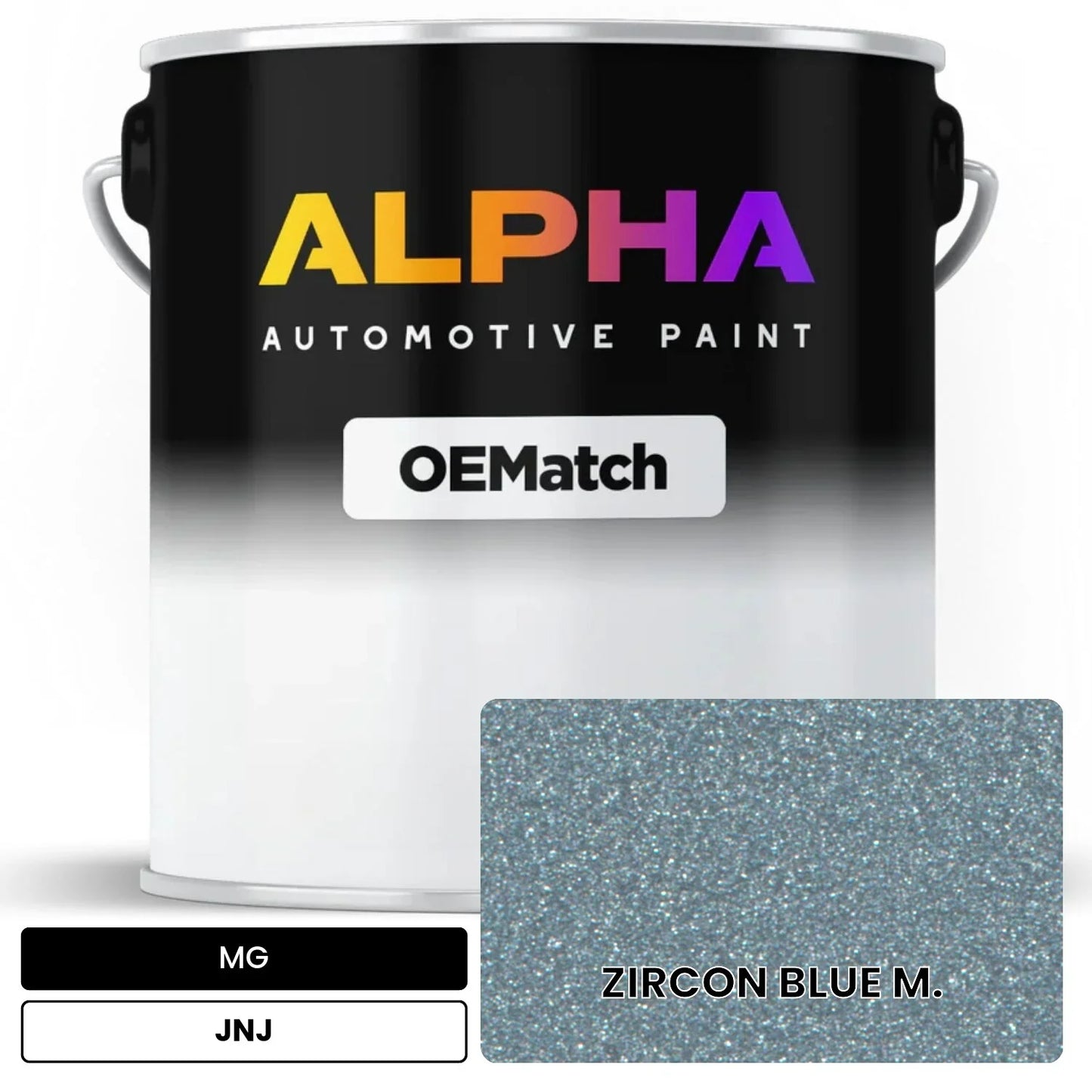 MG ZIRCON BLUE M. JNJ OEMatch Basecoat