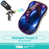 Midnight Purple 3 Alpha Custom Color Painted Sample (Black Ground Coat)
