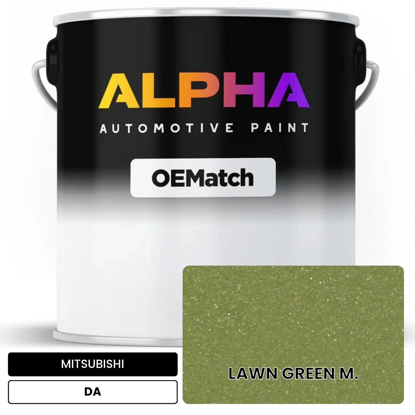MITSUBISHI LAWN GREEN M. DA OEMatch Basecoat