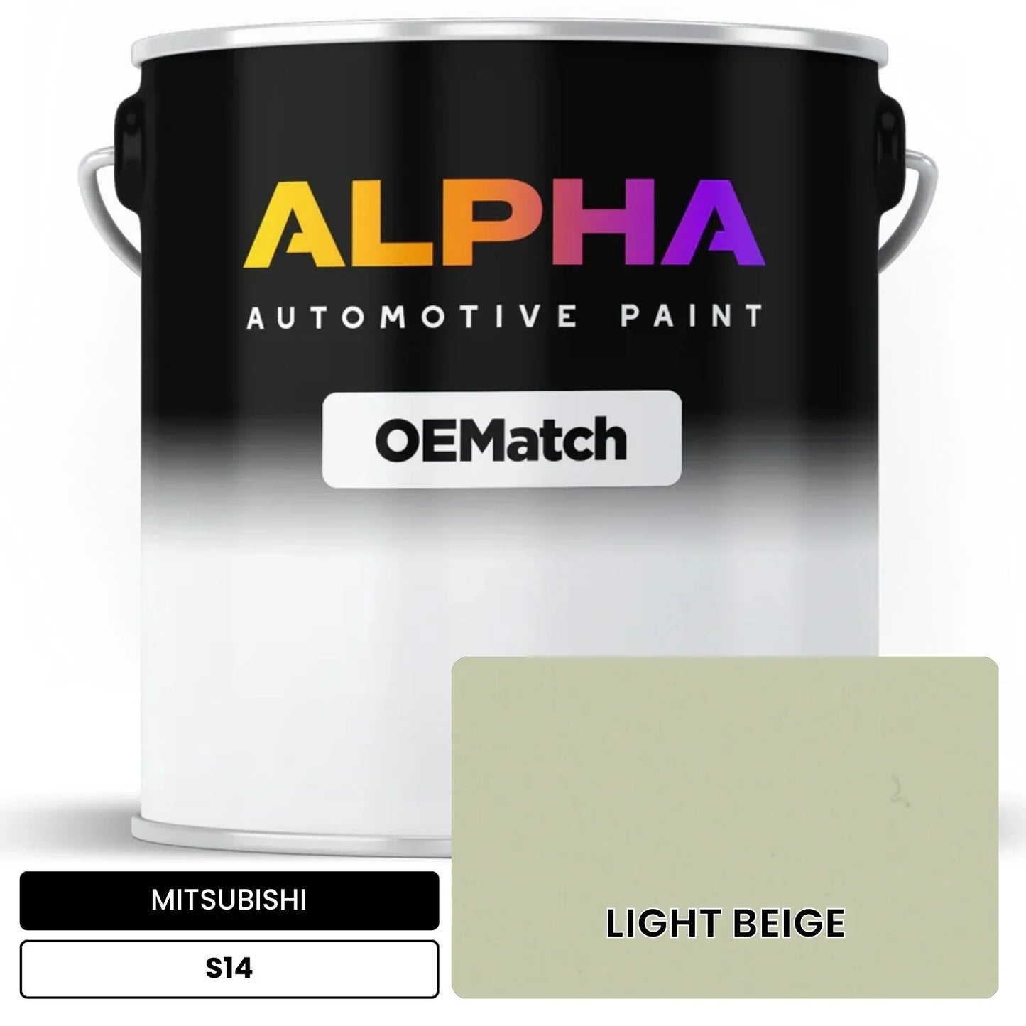 MITSUBISHI LIGHT BEIGE S14 OEMatch Basecoat