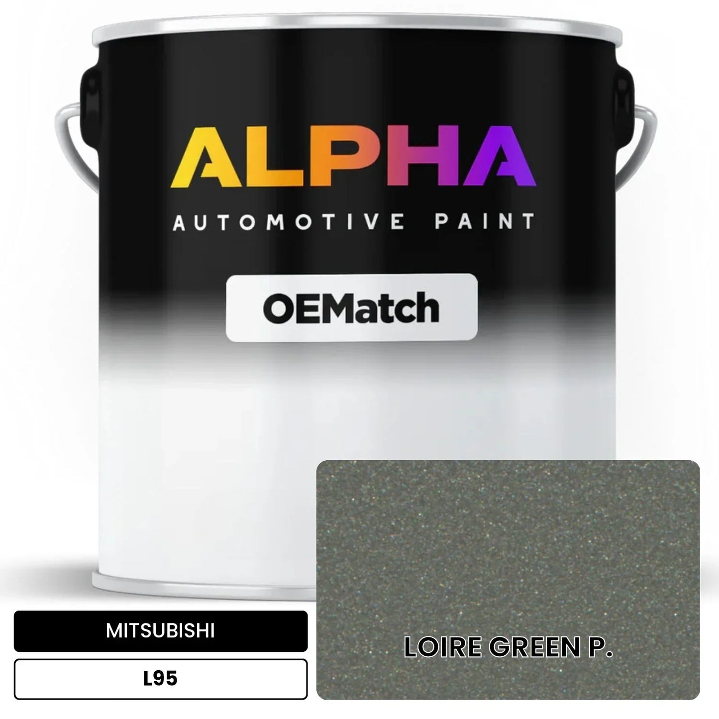 MITSUBISHI LOIRE GREEN P. L95 OEMatch Basecoat
