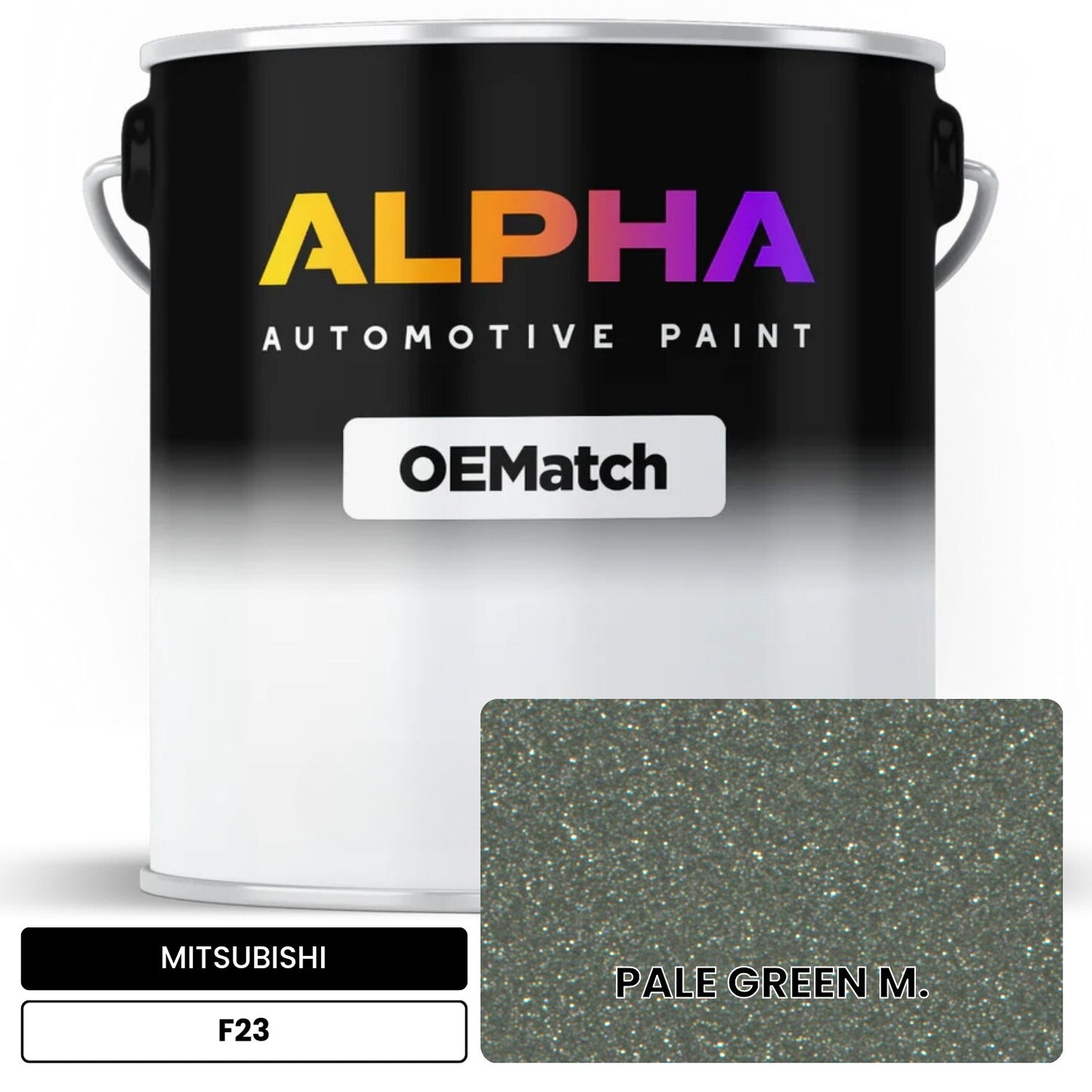 MITSUBISHI PALE GREEN M. F23 OEMatch Basecoat