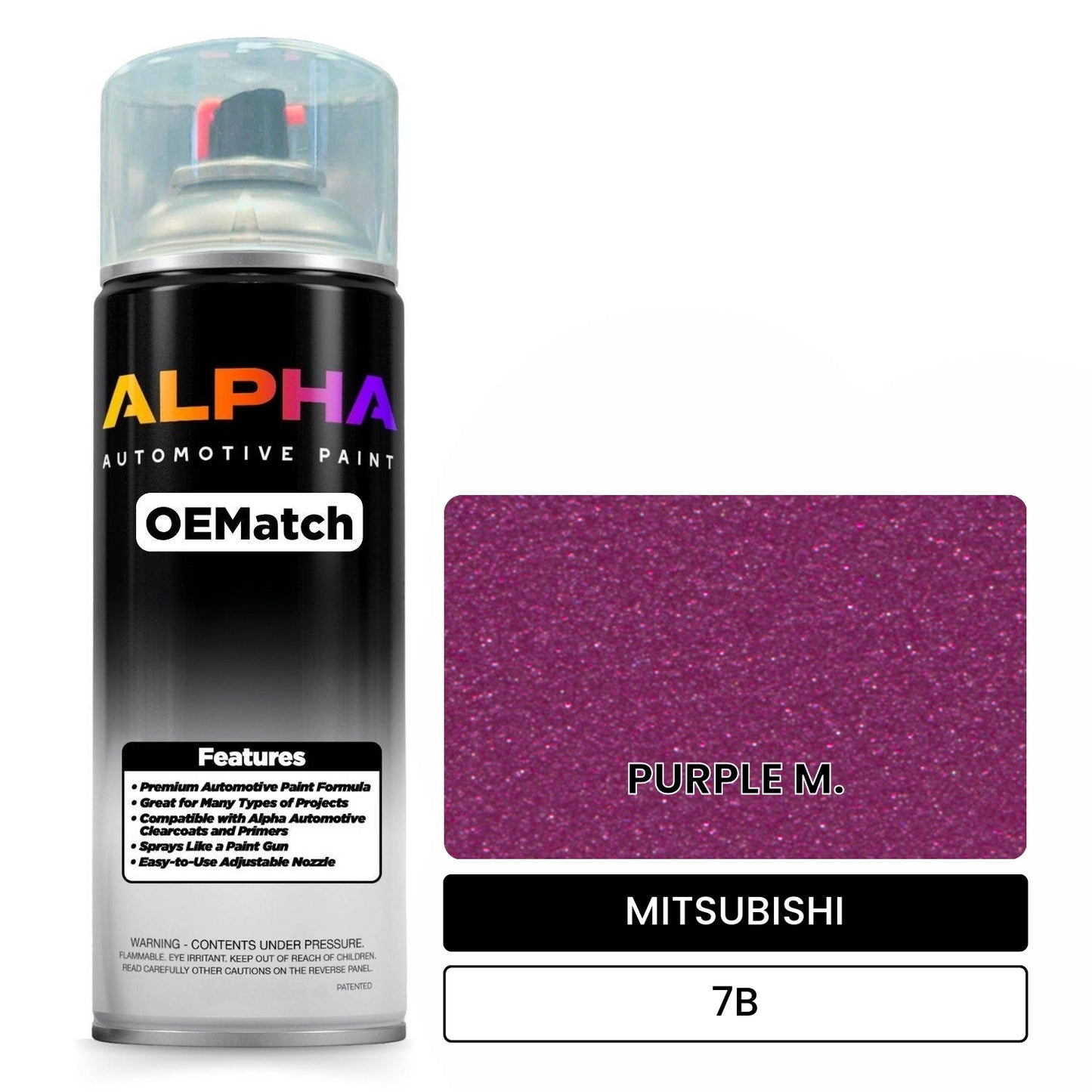 MITSUBISHI PURPLE M. 7B OEMatch Spraycan