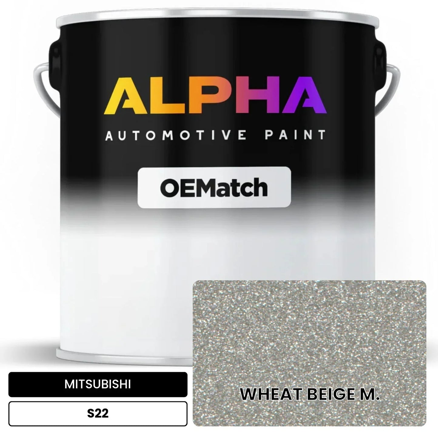 MITSUBISHI WHEAT BEIGE M. S22 OEMatch Basecoat