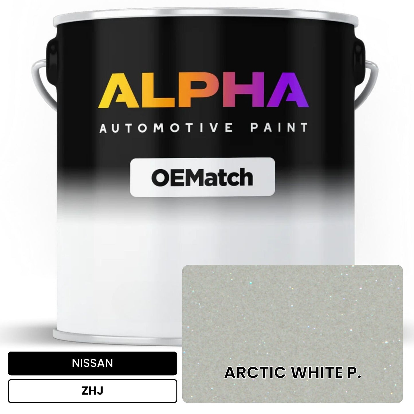 NISSAN ARCTIC WHITE P. ZHJ OEMatch Basecoat