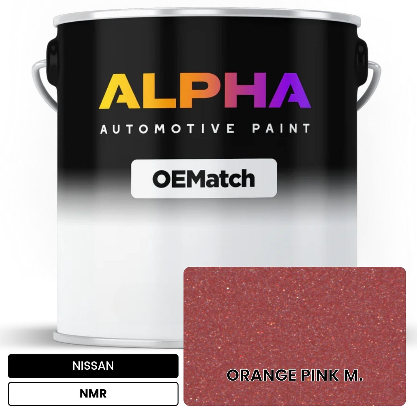 NISSAN ORANGE PINK M. NMR OEMatch Basecoat