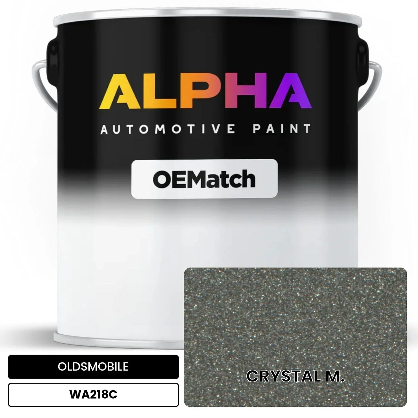 OLDSMOBILE CRYSTAL M. WA218C OEMatch Basecoat