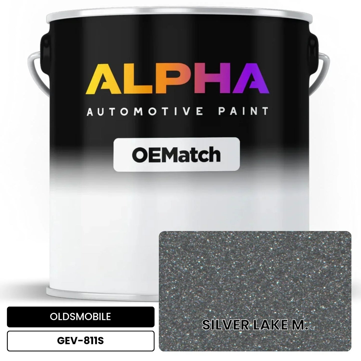 OLDSMOBILE SILVER LAKE M. GEV-811S OEMatch Basecoat