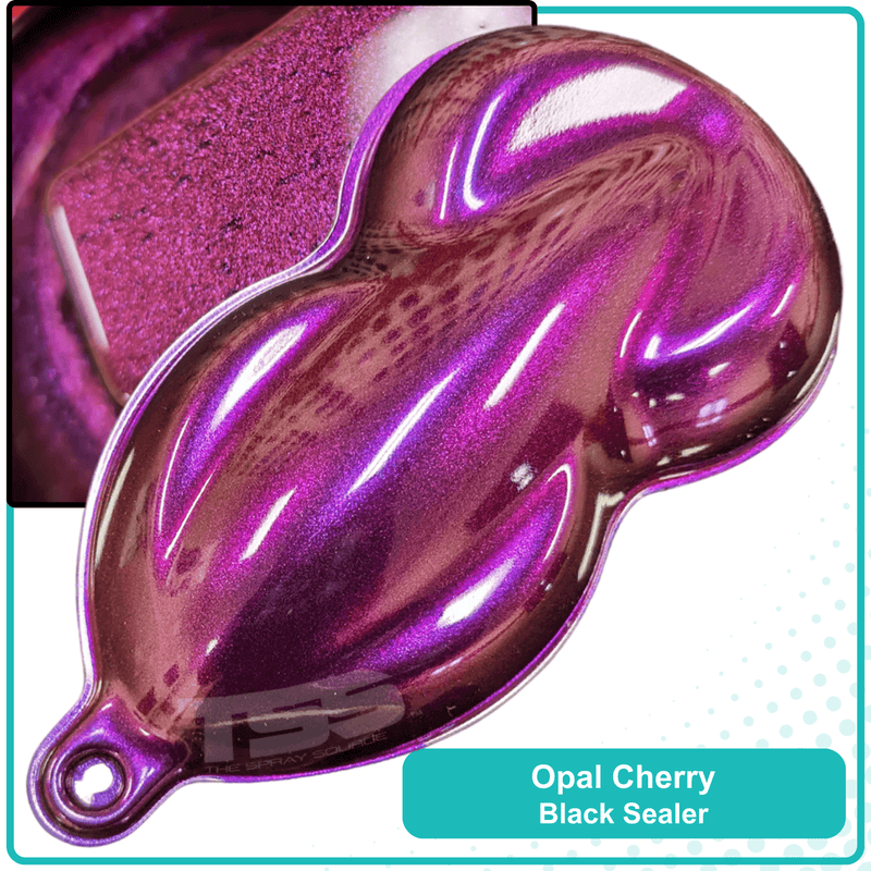 Opal Cherry Car Kit (Black Ground Coat) - The Spray Source - Alpha Pigments