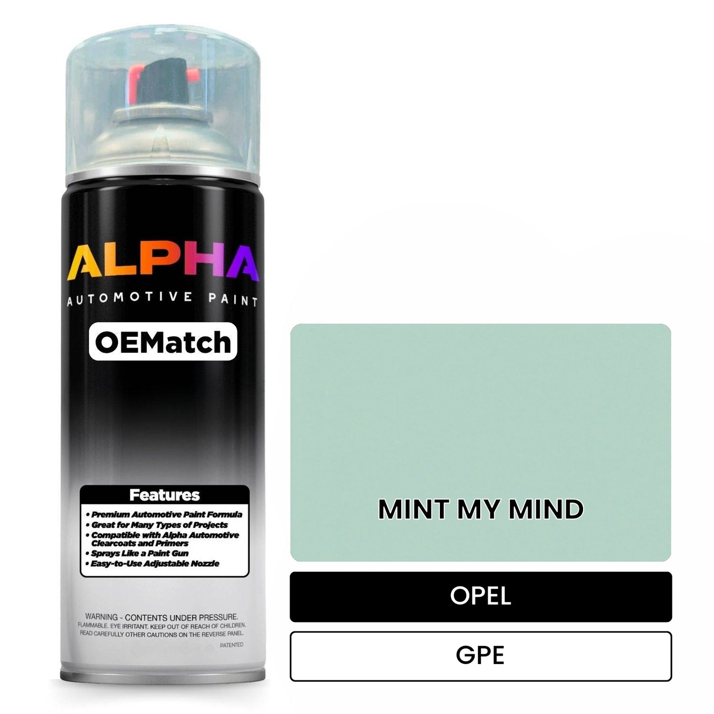 OPEL MINT MY MIND GPE OEMatch Spraycan