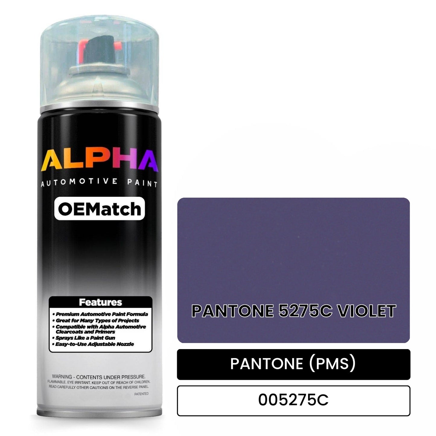 PANTONE (PMS) PANTONE 5275C VIOLET 005275C OEMatch Spraycan