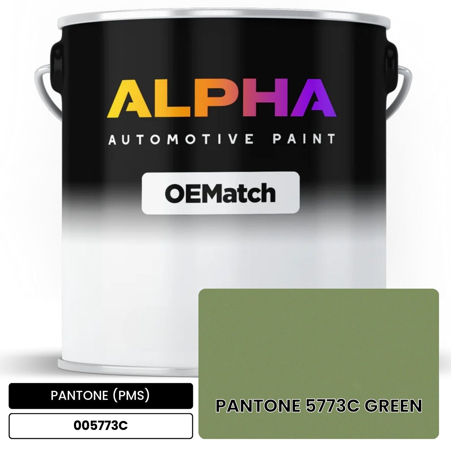PANTONE (PMS) PANTONE 5773C GREEN 005773C OEMatch Basecoat