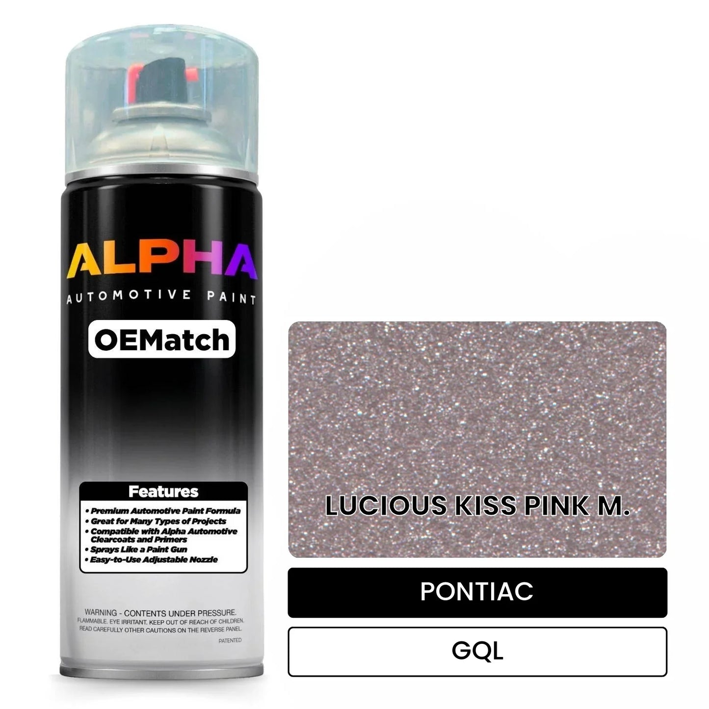 PONTIAC LUCIOUS KISS PINK M. GQL OEMatch Spraycan