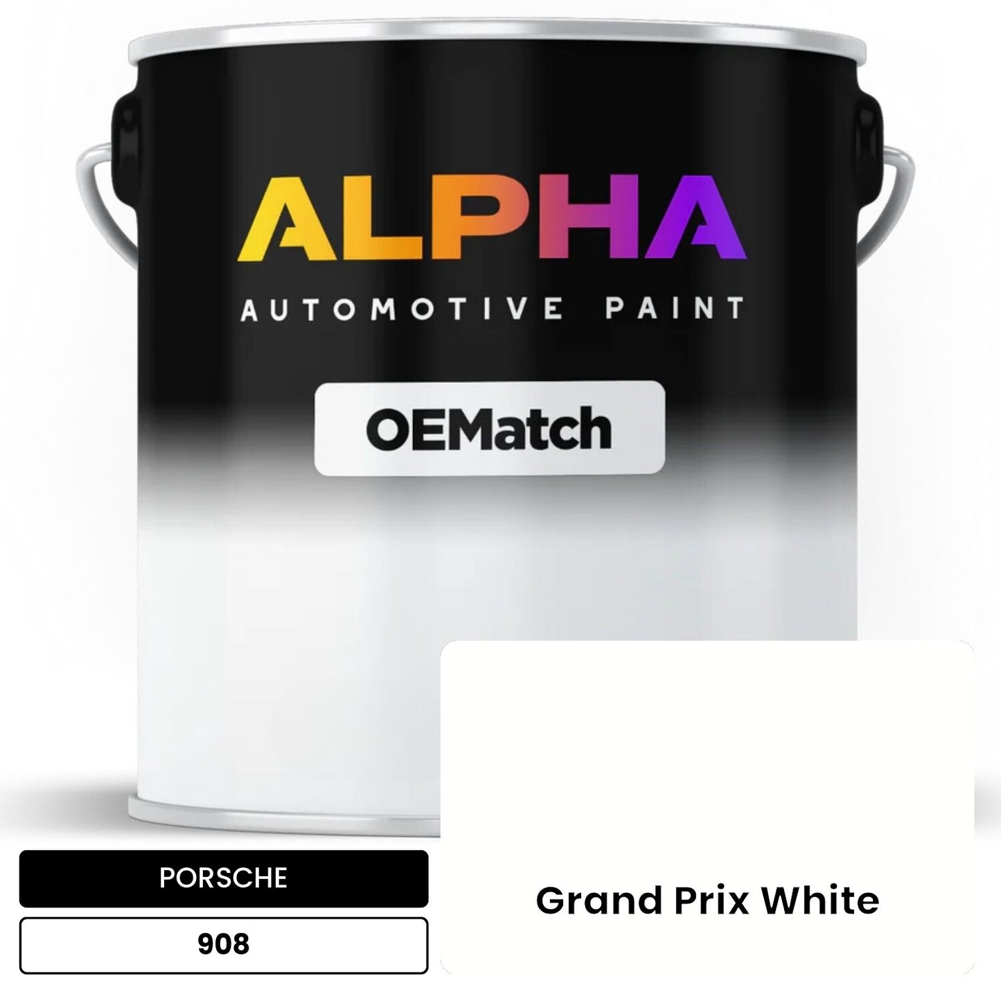 PORSCHE 908 OEMatch Basecoat
