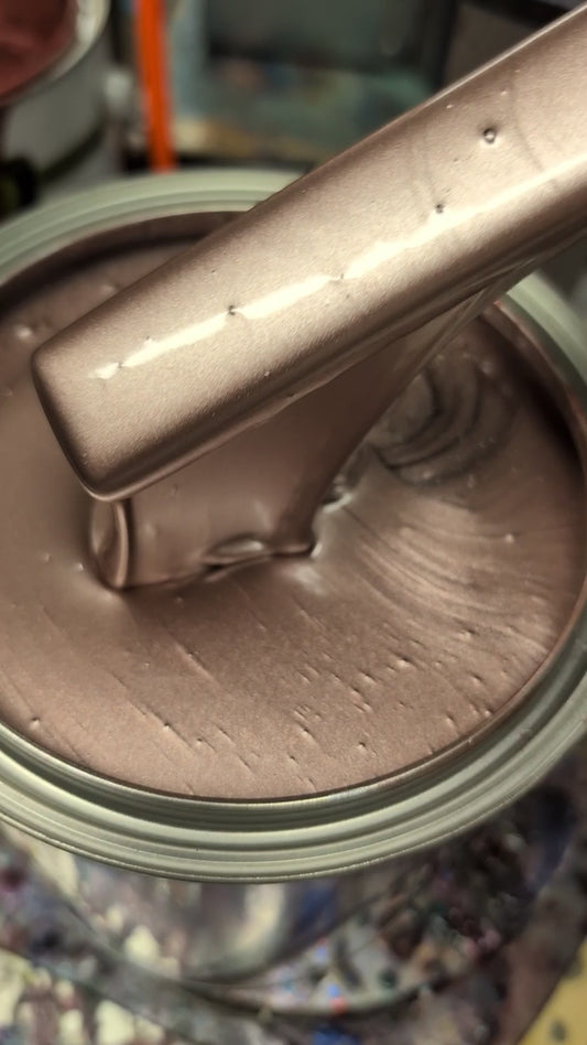 #24 Metallic Rose Gold Pearl Basecoat | One Off Custom Color
