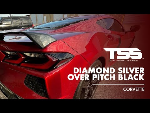 Diamond Silver Large Car Kit (Black Ground Coat)