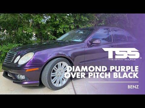 Diamond Purple Extra Small Car Kit (Black Ground Coat)