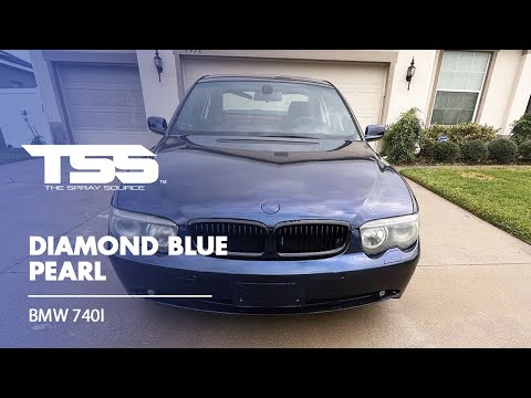 Diamond Blue Large Car Kit (Black Ground Coat)
